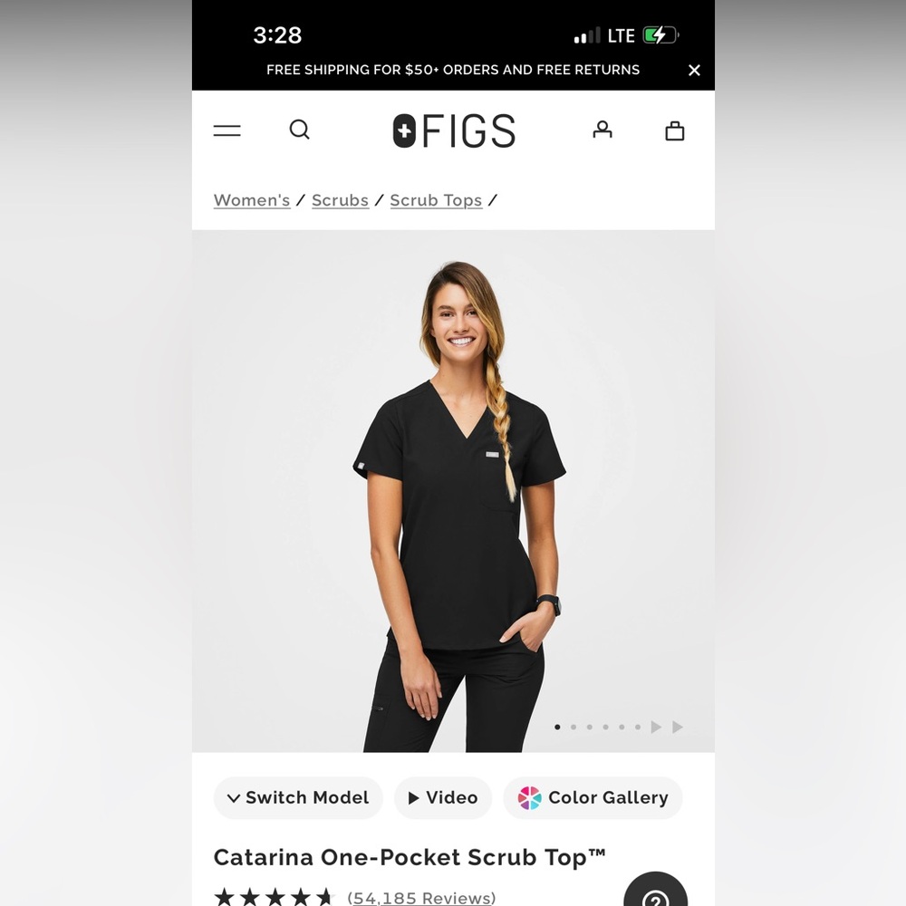 FIGS Catarina One-Pocket Scrub Top™